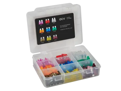 Kit sigurante auto ACV WS4 ATC 3A-40A, 180 bucati
