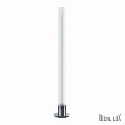 Lampa de podea Flam, 3 becuri, dulie T5, D:220mm, H:1400mm, Crom