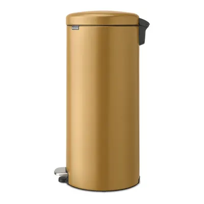 Coș de gunoi auriu cu pedală din oțel 30 l NewIcon – Brabantia