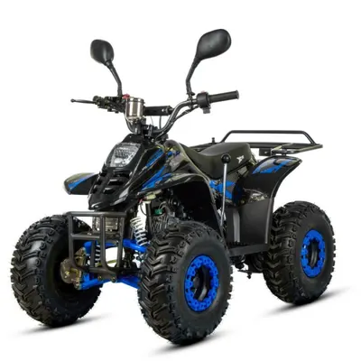 Atv copii XTR 001 big foot, roti 7 inch, 110cc, 4 timpi, 1+1, culoare negru albastru