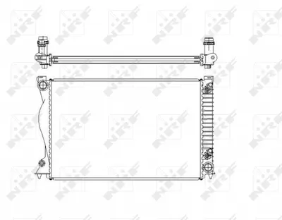 Radiator motor potrivit AUDI A6 ALLROAD C6, A6 C6 2.4-3.2