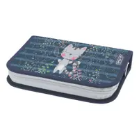 Penar echipat 34 piese, 2 clape, 13.5x19.5x3.5 cm, motiv Chill Cat, Herlitz