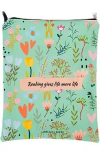 Husa impermeabila pentru carte: Floral Delight