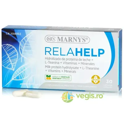 Relahelp - Anti-Stres, Relaxare, Stare de Bine 30cps