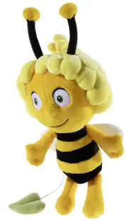 Jucărie de pluș cu mecanism muzical Heunec - Albina Maya, 18 cm