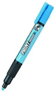 Marker permanent Pentel Paint MМP20 - 4.0 mm, albastru-deschis