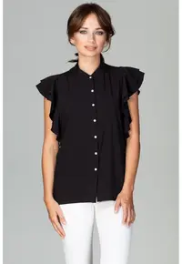 Camaşa de dama model 122498 - Negru