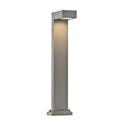 QUADRASYL stâlp pitic, SL 75, gri argintiu, GX53, max. 11W