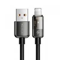 Cablu Date si Incarcare USB-A - Lightning McDodo CA-3140 Auto Power Off, 18W, 1.2m, Negru