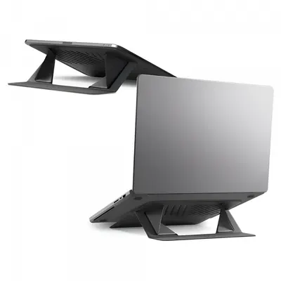 Suport Spigen Slim Fold LD201-S6 pentru Laptop max. 14inch, Negru AMP11115