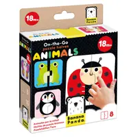Primul meu puzzle, Banana Panda, On-The-Go, Animale, 16 piese