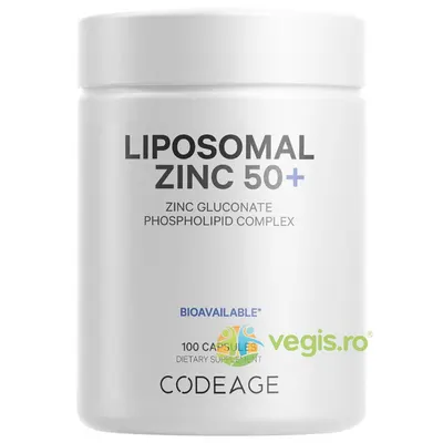Zinc Lipozomal 50+ Complex de Fosfolipide 100cps