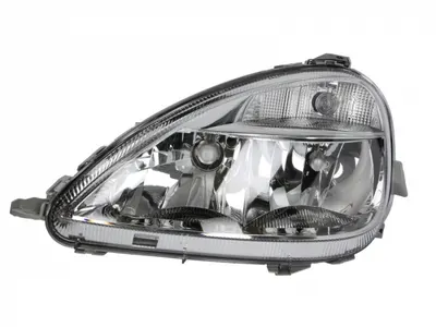 Far stanga (H4 H7, pneumatic, fundal cromat) MERCEDES Clasa A (W168)