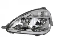 Far stanga (H4 H7, pneumatic, fundal cromat) MERCEDES Clasa A (W168)