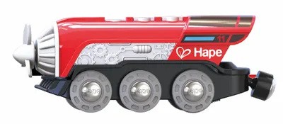 Jucarie din lemn Hape - Locomotiva cu elice