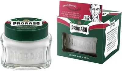 Proraso Cremă înainte de ras cu eucalipt și mentol, 100 ml