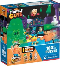 Puzzle pentru copii Clementoni din 180 de piese – Stumble Guys (varianta 3)