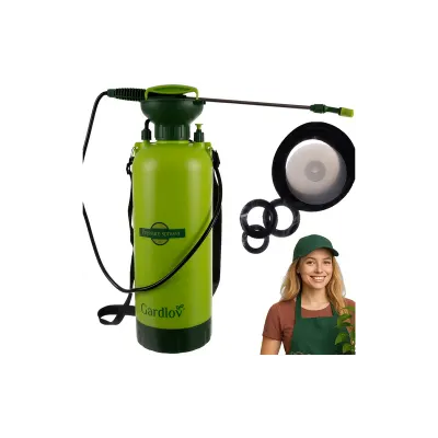 Pompa manuala de stropit, capacitate 8 litri, raza actiune 140 cm, lance 40 cm, presiune 2,76 bar