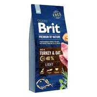 Hrana uscata pentru caini Brit Premium Light 15 kg