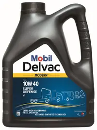 Ulei Motor Mobil Delvac Modern 10w40 Super Defense V1 157454 4l 4l