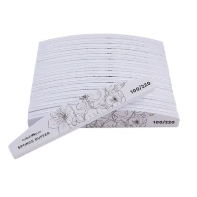 Buffer semiluna Nailshop 100/220 - set 14 buc.