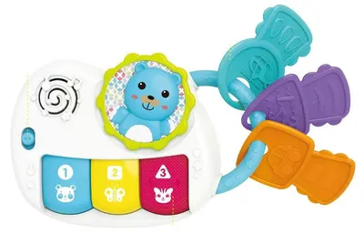 Jucărie muzicală pentru bebeluși Raya Toys – Jucării de dentiție și lumini