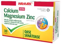Calciu Magneziu Zinc Osteo, Walmark | 30 tablete