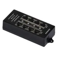 Injector PoE cu 4 porturi N9209, mufa DC, 57V, pasiv