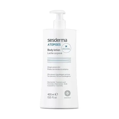 Lapte de corp pentru piele atopica Atopises, 400 ml, Sesderma