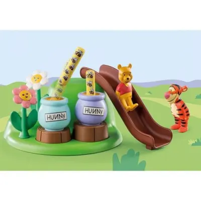 Playmobil - 1.2.3 & Disney: Gradina cu Albine a Lui Winnie si Tigger
