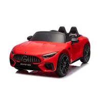 Masina electrica cu telecomanda, Mercedes-Benz AMG Sl63 10.8V, Rosu