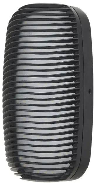 Aplica LED exterior Elbulgaria - Aksel, 18W, IP44, 4000K, negru