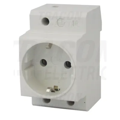 Priza de tablou cu CP lateral C60-DAO 230V, 16A, 2P+E