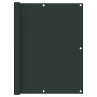 Gossi paravan de balcon, verde inchis, 120x300 cm, tesatura oxford