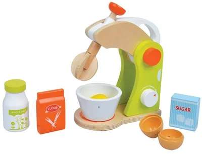 Set de jucarie Lelin - Mixer si ingrediente, verde