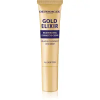 Dermacol Gold Elixir crema pentru ochi cu efect de reintinerire cu caviar 15 ml