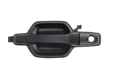 Maner usa Stanga Fata potrivit MITSUBISHI PAJERO III, PAJERO IV 2000-2014 - (exterior, cu gaura pentru incuietoare; negru/grund)