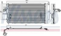 Radiator clima AC cu uscator AUDI Q7; PORSCHE CAYENNE; VW TOUAREG 2.5D-6.0D intre 2002-2015