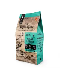 WIEJSKA ZAGRODA Hrana uscata pisoi, cu pui si somon 2x1,6kg