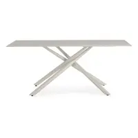 Masă de dining cu blat ceramic 90x180 cm Talia – Marckeric