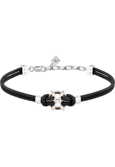Bratara SAHB19 - Argintiu - Negru - Rose gold
