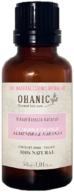 Ohanic Ulei de migdale cu ulei esențial de portocală, 30 ml