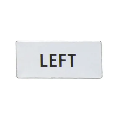 Eticheta cu text pentru LPX AU100 LEGEND HOLDER, LEFT