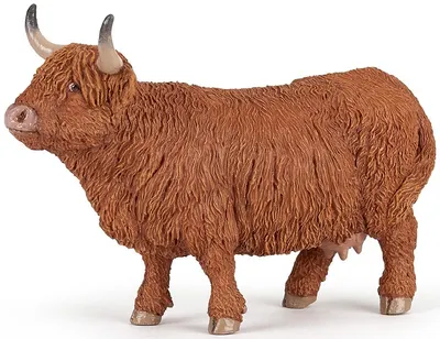 Figurina Papo Farmyard friends - Vitel Agrointeligența Highland Scotian