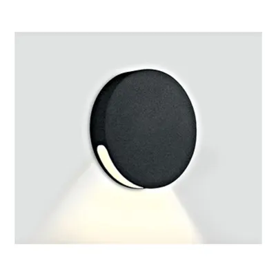 Alnar RD LED 2W, 100lm, 3000K, IP65, negru