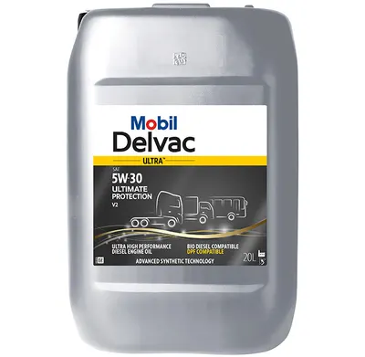 Ulei motor MOBIL Delvac Ultra 5W30 Ultimate Protection V2 157422 20L 20L