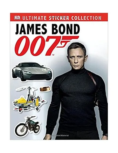 James Bond Ultimate Sticker - Paperback brosat - ***