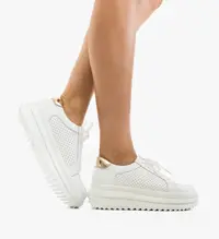 Pantofi Casual Cazmi Albi 2
