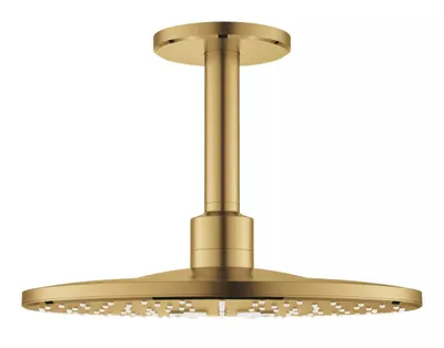 Dus fix Grohe SmartActive 310 mm, 26477GN0, montare pe tavan, 2 functii, 310 mm, necesita valva, Auriu mat