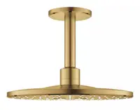 Dus fix Grohe SmartActive 310 mm, 26477GN0, montare pe tavan, 2 functii, 310 mm, necesita valva, Auriu mat